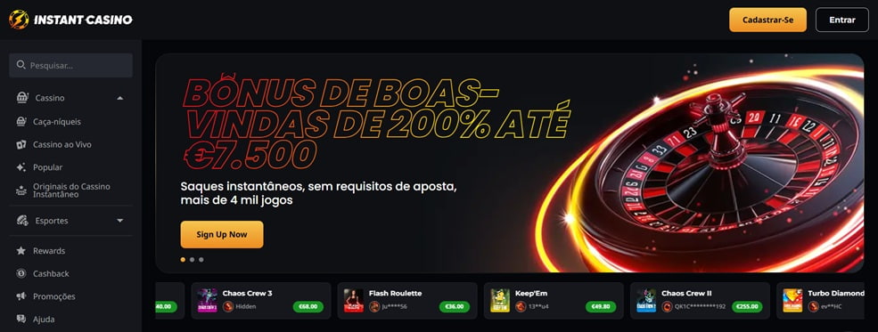 Instant casino